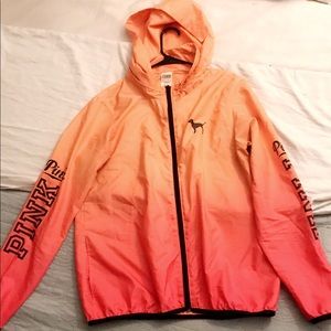 Pink windbreaker!